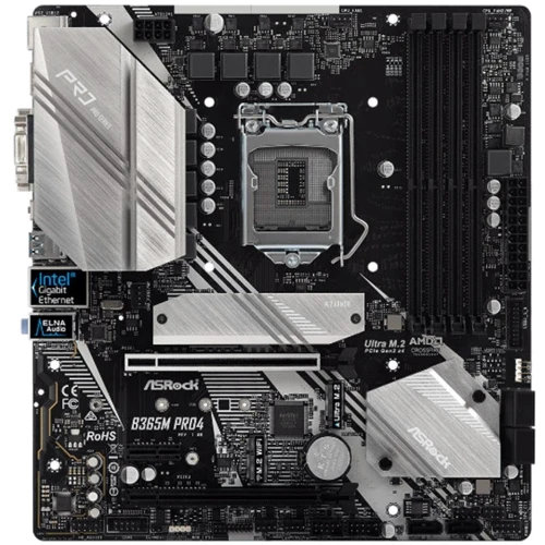 ASRock B365M PRO4: Оперативна пам'ять DDR4 2666 МГц