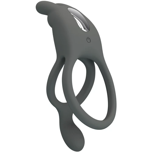 Ерекційне віброкільце LYBAILE Pretty Love - MASTER RING Gray (BI-210335-1)