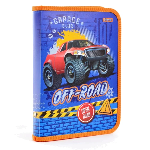 Папка для тетрадей пластиковая на молнии В5, 1 Вересня Off-Road (491375)