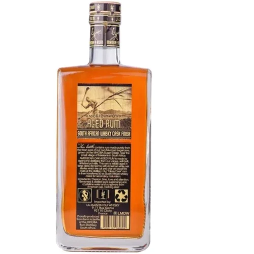 Ром Mhoba American Oak Aged 0.7 (BWT1115): Об'єм, л 0.7