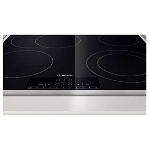 Варочная поверхность электрическая Bosch PKN645F17R: Расположение панели спереди