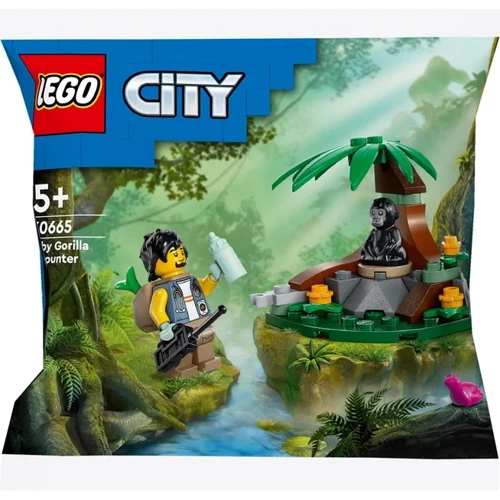 Конструктор LEGO Minifigures Зустріч з малюком горили (30665)