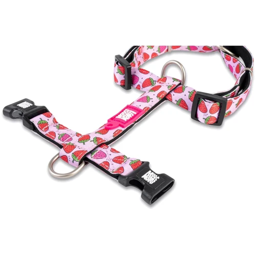 Шлейка для собак Max & Molly Urban Pets H-Harness - Strawberry Dream/L 2 см 70-98 см розовая (4894512051461): Производитель Max & Molly Urban Pets