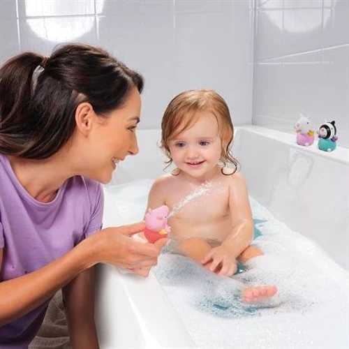 Набір іграшок-бризгалок для ванної Toomies Свинка Пеппа 3 шт. Мама (E73105-M)