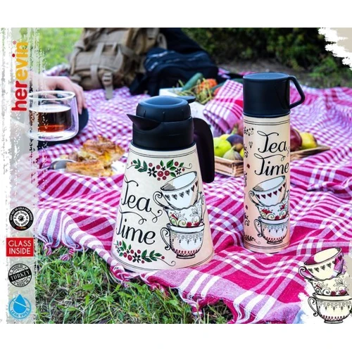 Термос HEREVIN CAP Brown Tea Time 0.4 л (161712-012): Объем, л 0.4