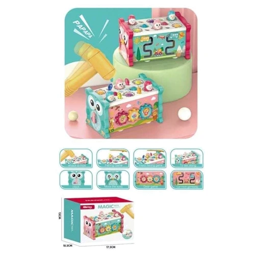 Развивающая игра Bibi Inn стукалка бирюзовая (688-37)