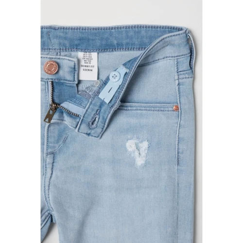 Джинсы H&M 511-555326 134 см голубые: Тип Джинсы