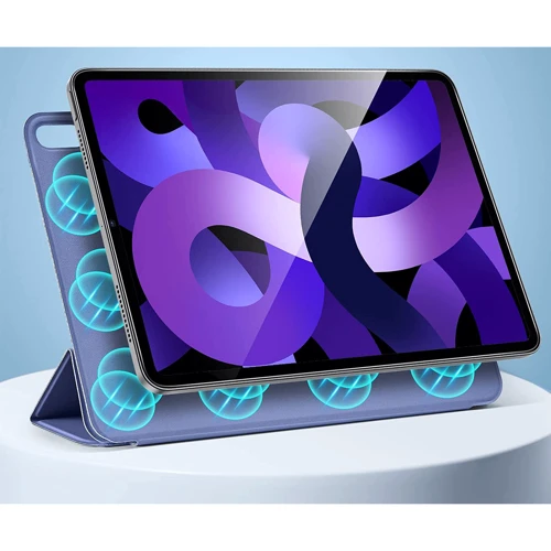 Аксесуар для iPad BeCover Magnetic Case Purple for iPad 10.9 (2022 / 2024) / iPad 11 2025 (708538): Особливості Стильний зовнішній вигляд, Стильний дизайн, Зручно тримати в руці, Приємний на дотик, Надійний захист від подряпин і забруднень, магнітне зчеплення, захист спереду, ззаду та в кутах