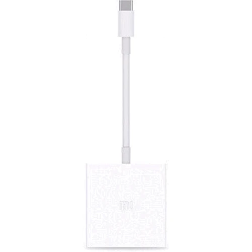 Адаптер Xiaomi Adapter USB-C to HDMI+USB-C+USB3.1 White (CUP4005CN): Интерфейс подключения USB-C