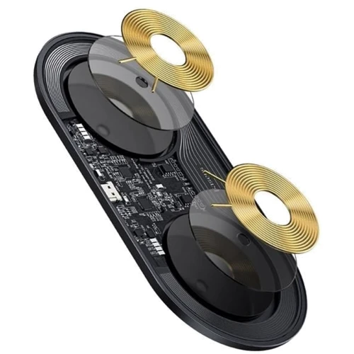 Зарядний пристрій Baseus Dual Wireless Charger Pro Edition Black (WXJK-C01) for Smartphones and Pods: Кабель в комплекті USB-C