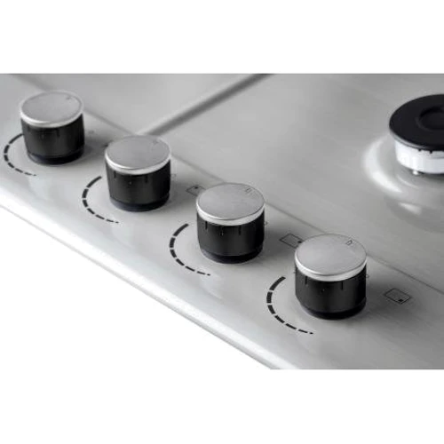 Варочная поверхность газовая Borgio 6940-15 (Inox) FFD: Рабочая поверхность нержавеющая сталь