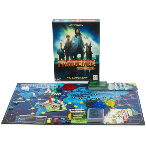Настольная игра Пандемия: Вид стратегические