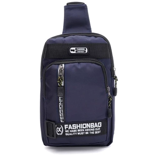 Мужская сумка-слинг Monsen синяя (C1HSSAD154n-navy)