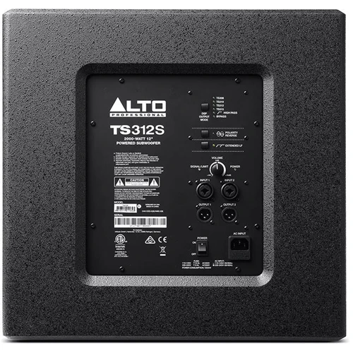 Сабвуфер ALTO PROFESSIONAL TS312S: Тип сабвуфер