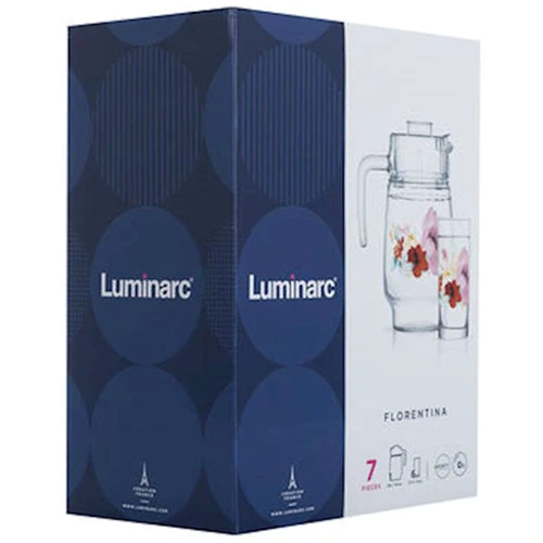Набор для напитков LUMINARC AMSTERDAM FLORENTINA 7 предметов (N9525): Тип Набор для напитков