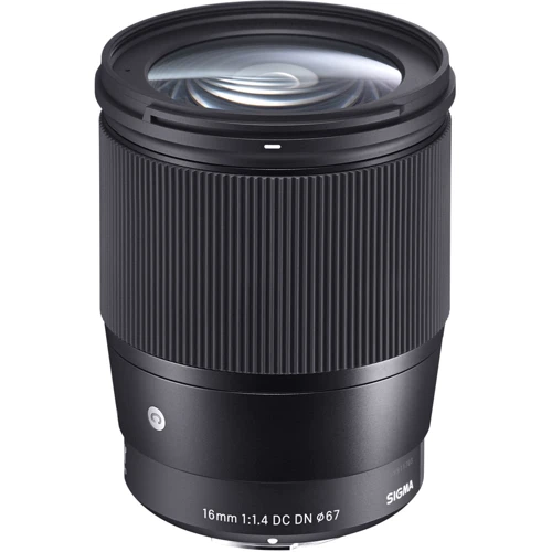 Объектив для фотоаппарата Sigma AF 16mm f/1.4 DC DN (Canon EF-M mount): Тип объектива широкоугольный