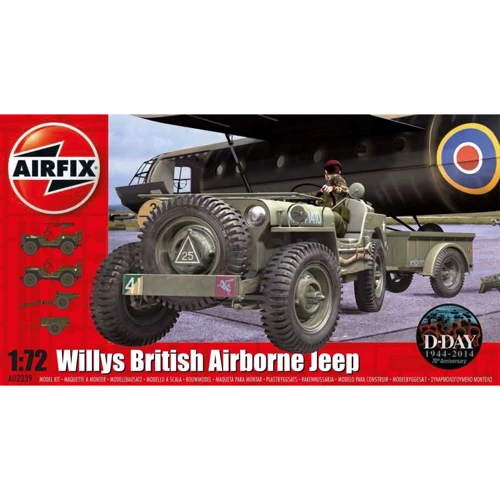 Модель Airfix Британський бортовий джип Willys (AIR02339)