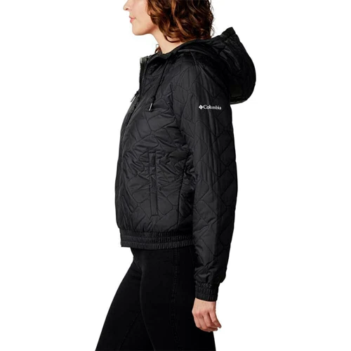 Куртка Columbia Sweet View™ Insulated Bomber 1910221-010 40 черная демисезон с капюшоном: Сезон Демисезон