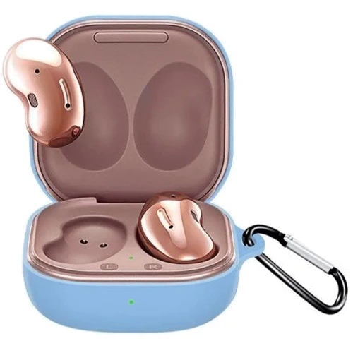 Чехол BeCover Silicon Case Light Blue (710094) for Samsung Galaxy Buds FE: Материал Силикон