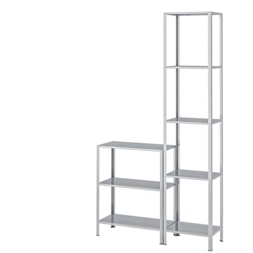 Стеллаж для дома улицы ІКЕА Hyllis 100х27х74-183 см (s99417410)