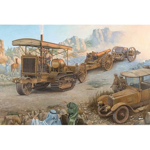 Модель Roden Артилерійський трактор Holt 75 з гаубицею BL 8-inch (RN814)