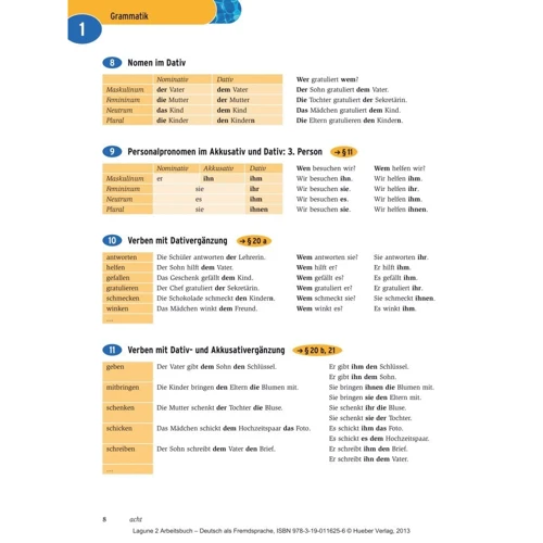 Lagune 2: Arbeitsbuch: Обложка Мягкая