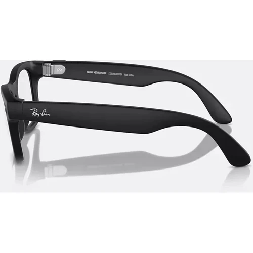 Смарт-очки Ray-Ban Meta Wayfarer Standard Matte Black/Clear to G-15 Green Transitions size M (RW4006 601SM1 50-22) фото 12