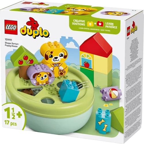 Конструктор LEGO Duplo My First Сортировщик фигур: дом для щенков (10441)