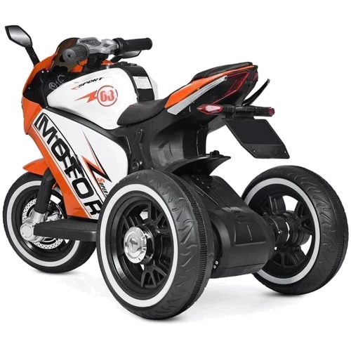 Детский электромотоцикл 3 колесный Bambi Racer Ducati оранжевый (M 4053L-5): Максимальная скорость, км/ч 5