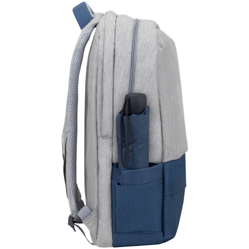 Сумка для ноутбуков RivaCase 17.3" Prater Grey/Dark Blue (7567) фото 6