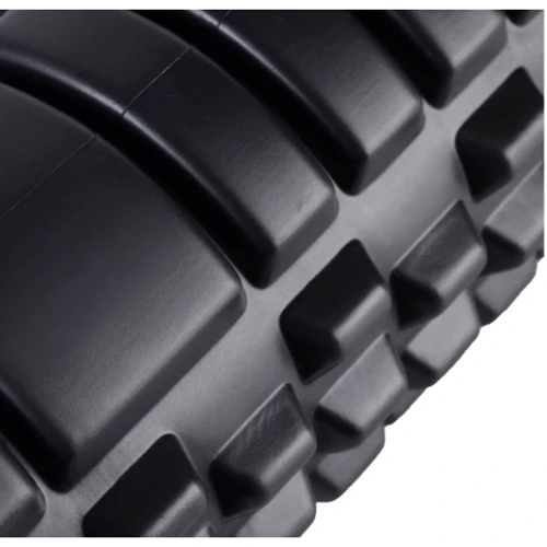 Прочий аксессуар Массажный ролик для йоги и фитнеса York Fitness EVA 33.6 х 14.4см чёрный (00014961820300) фото 2