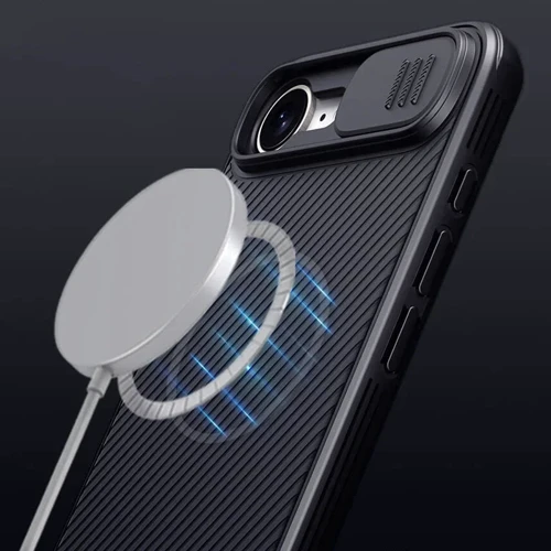 Чехол для iPhone Nillkin CamShield Pro Magnetic Black for iPhone 16e фото 6