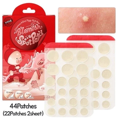 Elizavecca Witch Piggy Hell-Pore Blemish Spot Patch Точечные патчи от прыщей 44 шт (8806035110200): Пол Для женщин