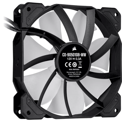 Кулер Corsair iCUE SP120 RGB Elite Performance (CO-9050108-WW): Тип вентилятор