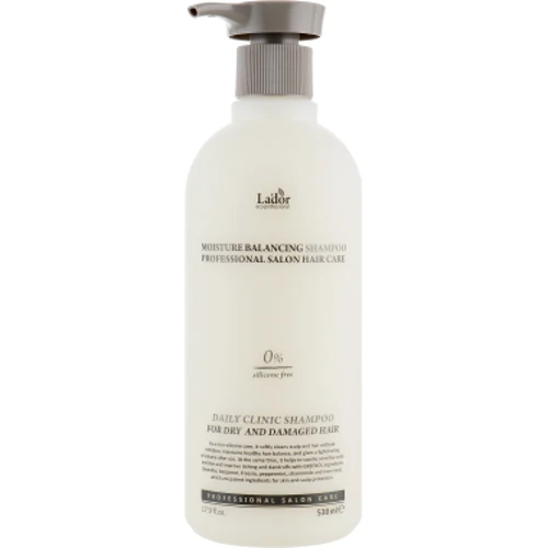 La'dor Moisture Balancing Shampoo Безсиликоновый увлажняющий шампунь 530 ml