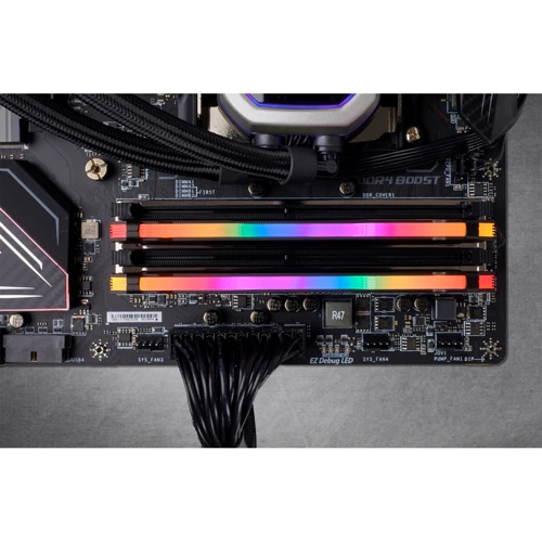 Corsair 8 GB DDR4 2x/3600 Vengeance RGB Pro Black (CMW16GX4M2C3600C18 фото 3