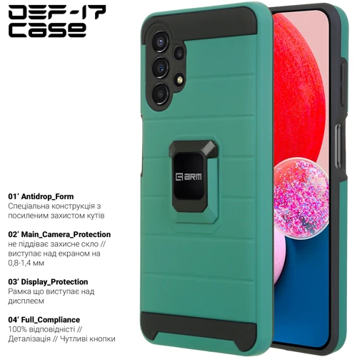 Чехол для телефонов ArmorStandart DEF17 Case Military Green for Samsung A135 Galaxy A13 (ARM61353): Тип накладка на заднюю часть