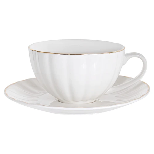 Чайный сервиз Lefard Royal Gold с золотом 2 предмета (949-018)
