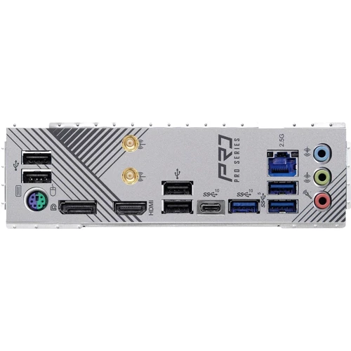 ASRock Z790 PRO RS WIFI UA: Оперативная память 4xDDR5 7200+ МГц, до 192 ГБ