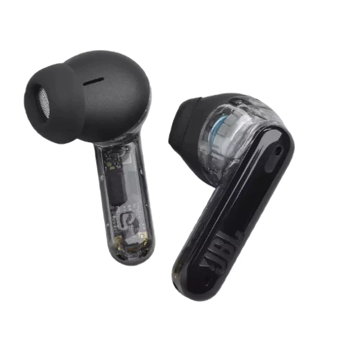 Навушники JBL Tune Flex Ghost Edition Chost Black (JBLTFLEXGBLK): Тип кріплення без кріплень