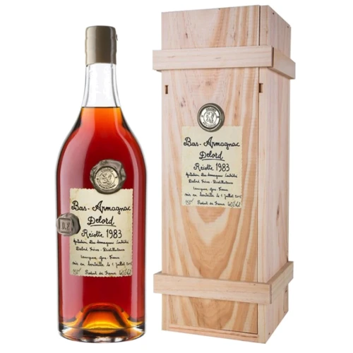 Арманьяк Delord Bas-Armagnac 1983 gift box 40 % 0.7 л (WHS3324113719831)