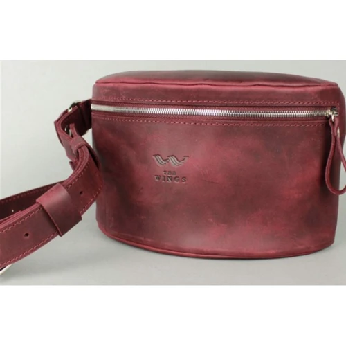 Жіноча поясна сумка The Wings бордова (TW-BeltBag-mars-crz): Країна виробник Україна