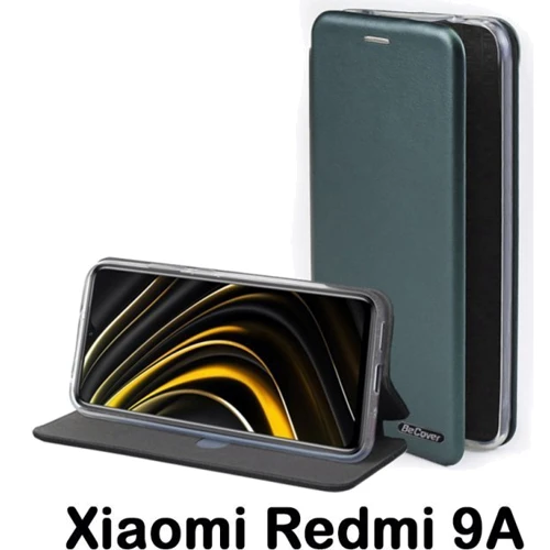 Аксессуар для смартфона BeCover Book Exclusive Dark Green for Xiaomi Redmi 9A (707946): Пленка в комплекте нет