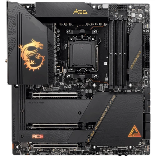 MSI MEG X670E ACE: Оперативная память 4xDDR5 6000+ МГц, до 192 ГБ