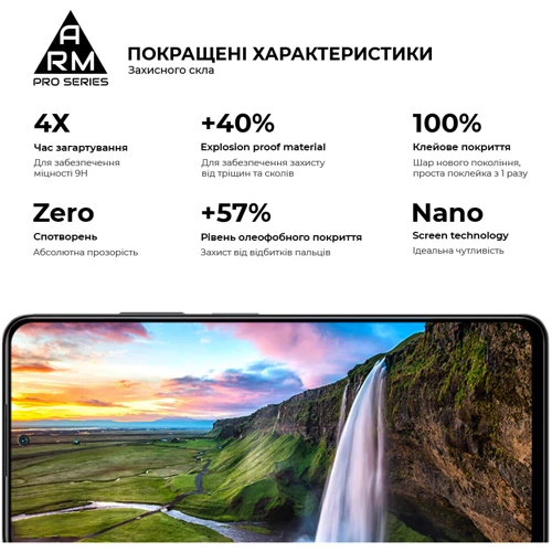 Аксесуар для смартфона ArmorStandart Tempered Glass Pro Black для Xiaomi Redmi Note 12 Pro 4G (ARM72597) фото 5