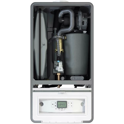 Газовий котел Bosch Condens 7000 GC 7000 iW 35 PB конденсаційний, одноконтурний, 35 кВт, чорний: Тип димоходу турбированный