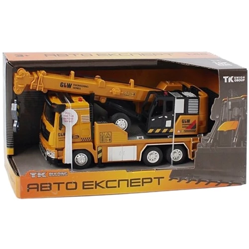 Автокран Авто Експерт 1:40 звук, світло, інерція, елементи, що рухаються (TK-49322): Комплектація одна модель