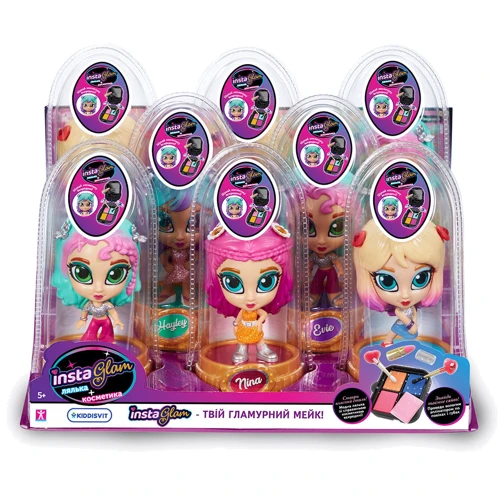 Игровой набор с куклой и косметикой 2 в 1 Instaglam S1 – Луна: Возраст от 5 лет