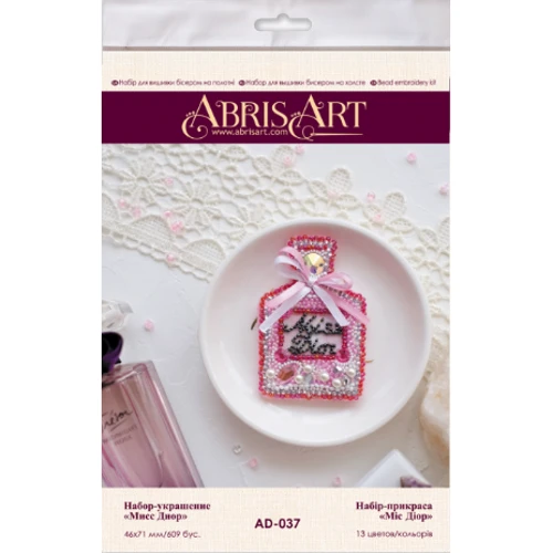 Abrisart AD-037 Набор для вышивки бисером украшения Мисс Диор: Производитель Abrisart