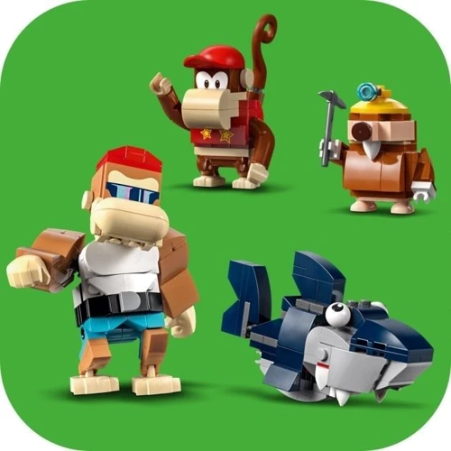 Конструктор LEGO Super Mario Поездка в вагонетке Дидди Конга. Дополнительный набор 1157 деталей (71425) фото 6